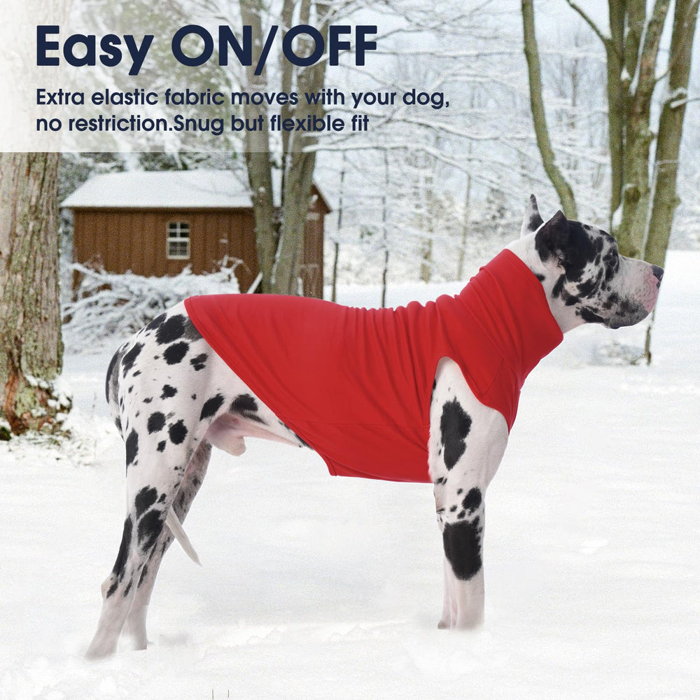 IECOii XXL Dog Sweater machine-washable and fade-resistant fabric