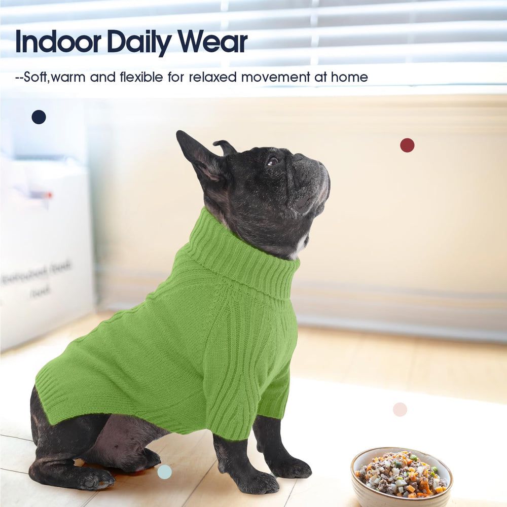 IECOii XXXL dog sweater belly-cut detail shows easy potty breaks without sacrificing warmth