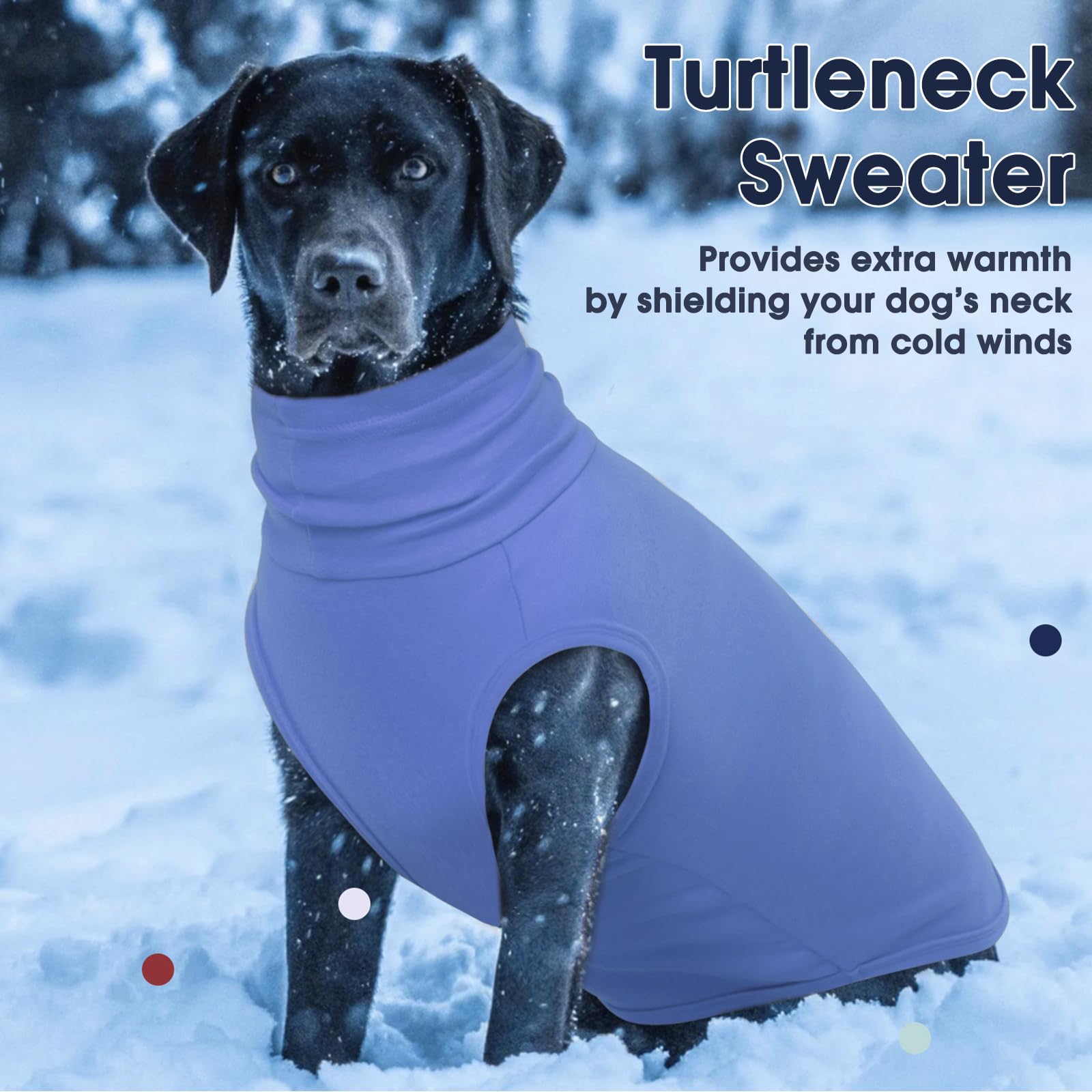 IECOii XXXL dog sweater suitable for outdoor wear in cold weather
