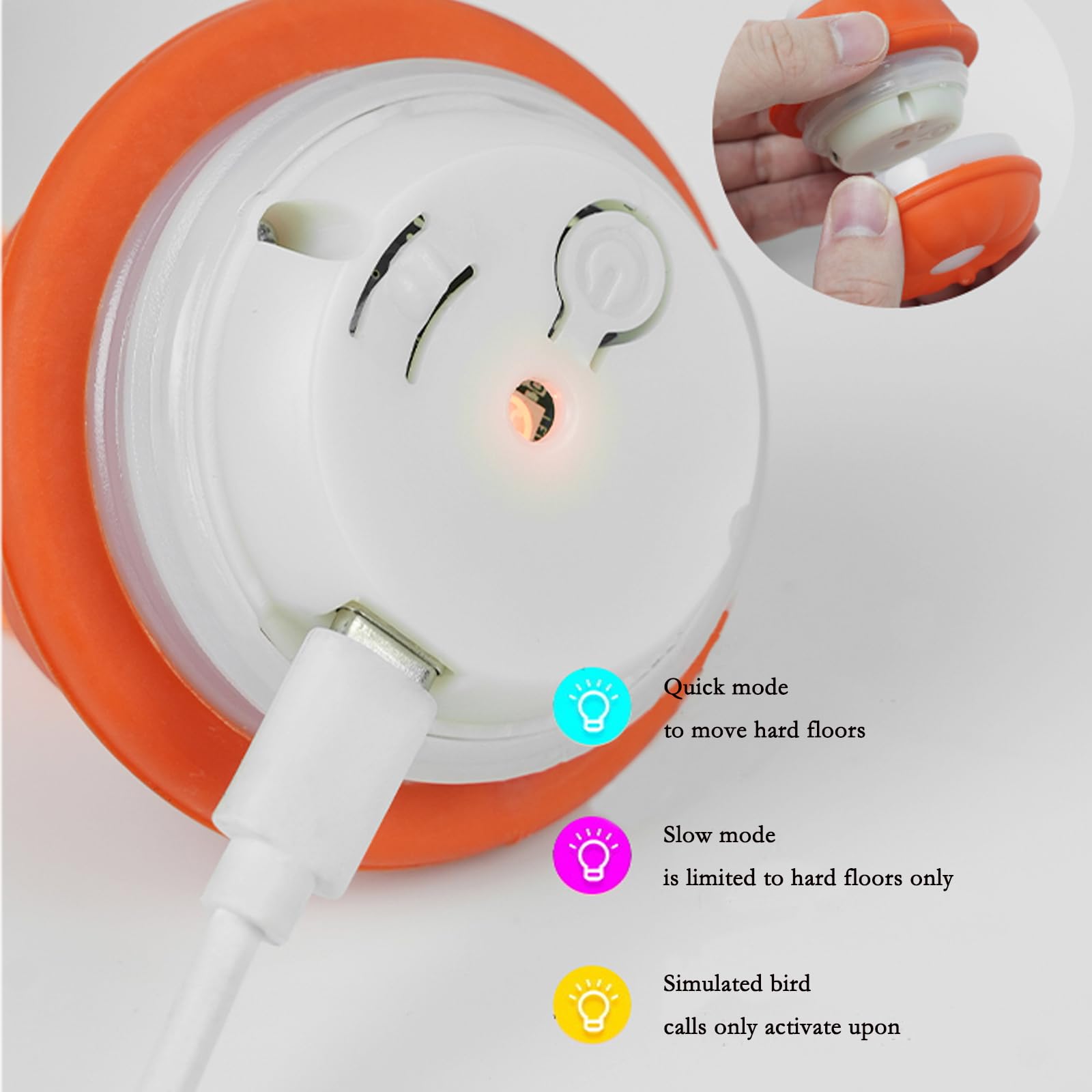 IIEFFJL Chirping Dog Toy emits birdlike sounds to attract dogs