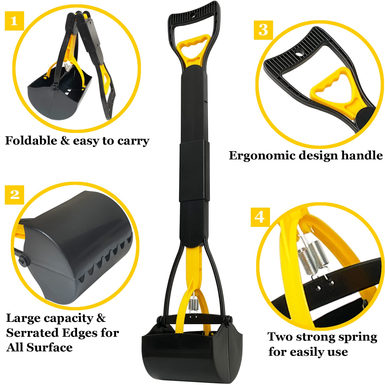 ienjoyed non stick surface pooper scooper quick cleanup after use