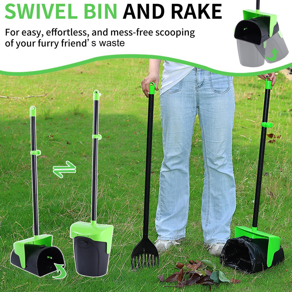 ienjoyed pooper scooper 160 bags included for quick cleanup