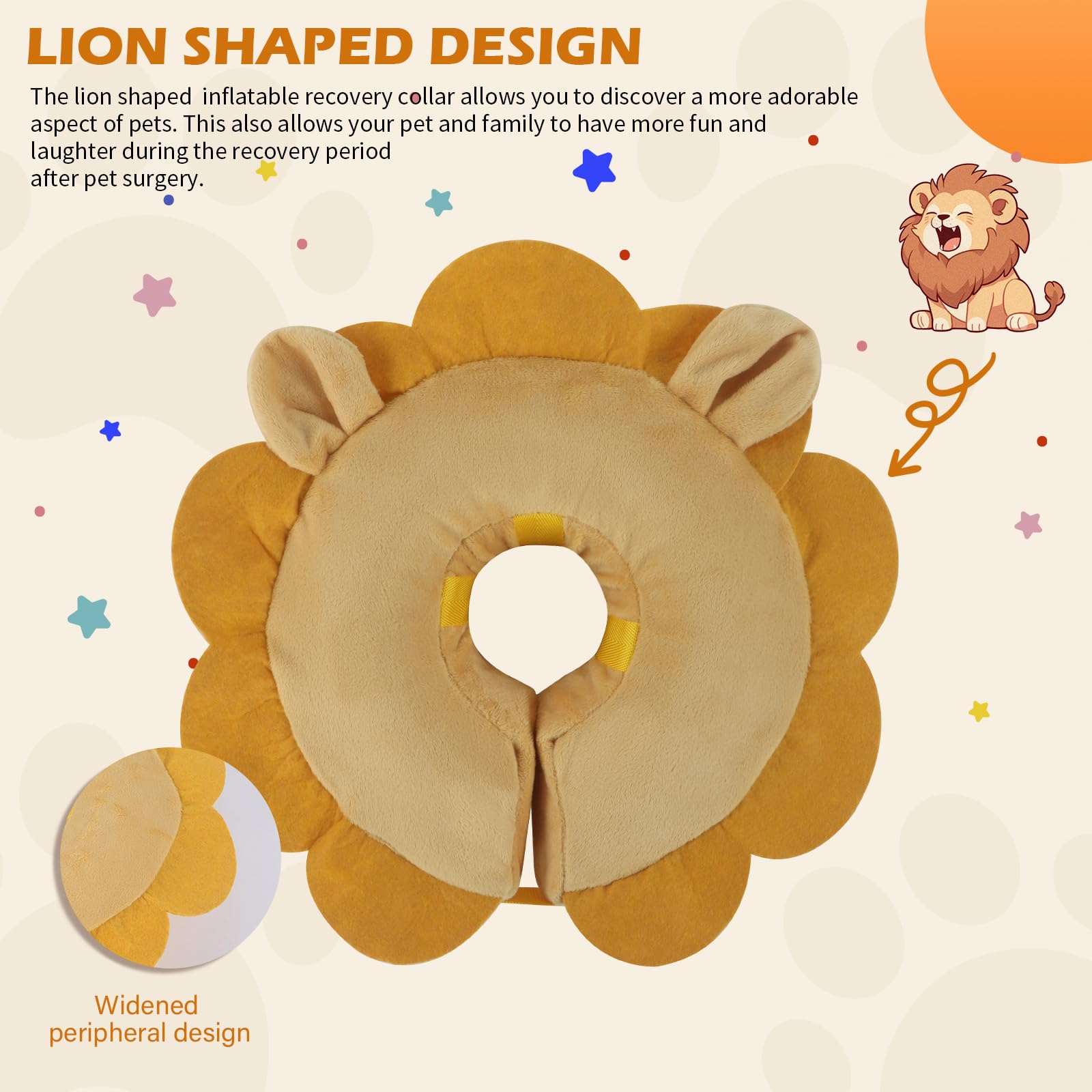 IEUUMLER brown lion L packaging and included items