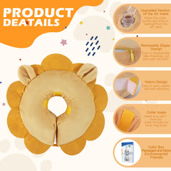 IEUUMLER inflatable collar deflated for compact storage