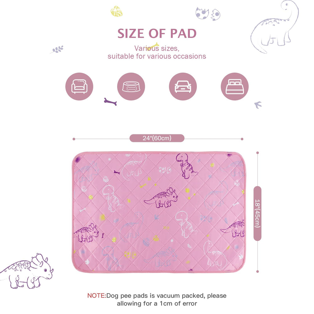 IEUUMLER non-slip bottom on dog pad keeps it in place during training sessions.