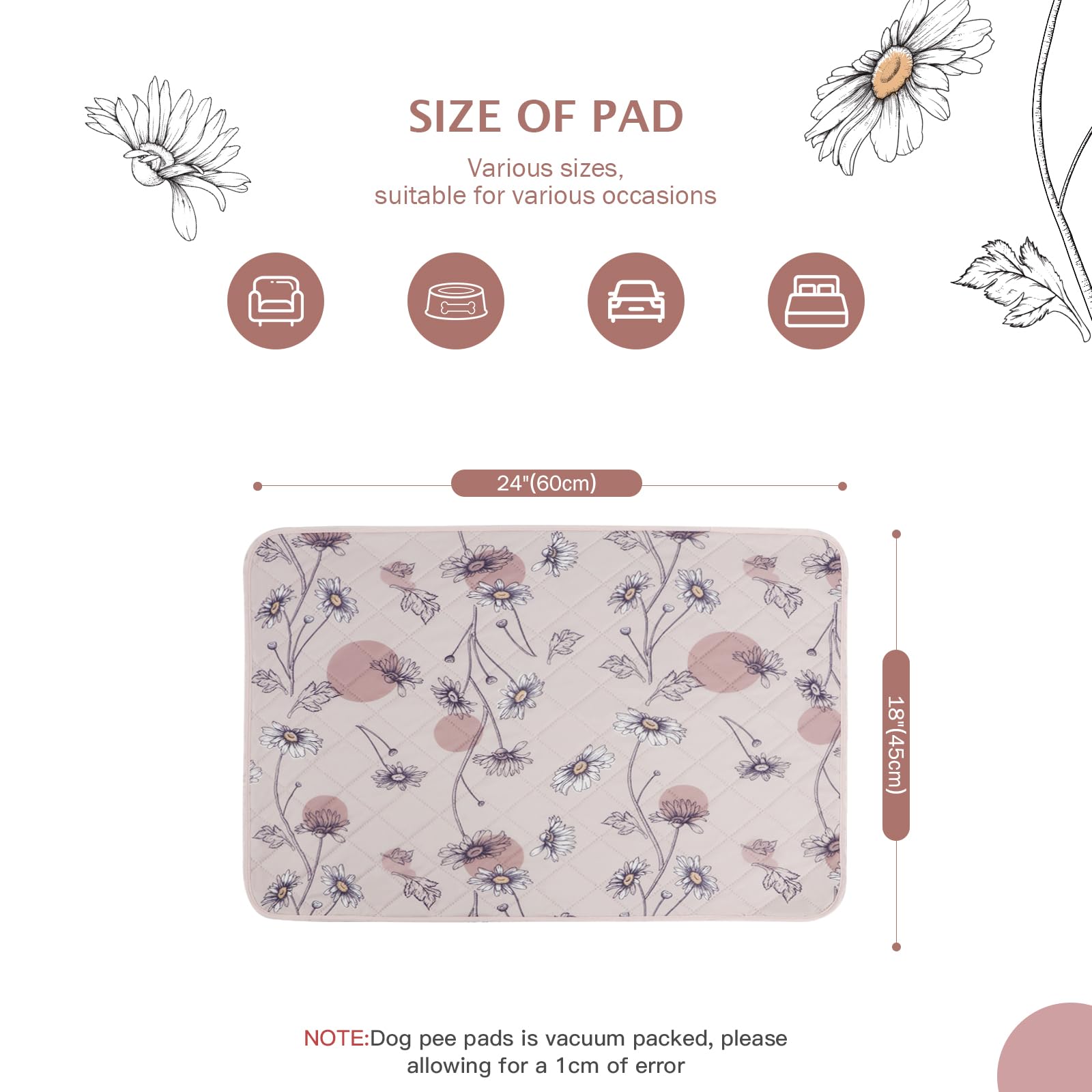IEUUMLER non-slip bottom pad keeps the surface secure during training and naptime.