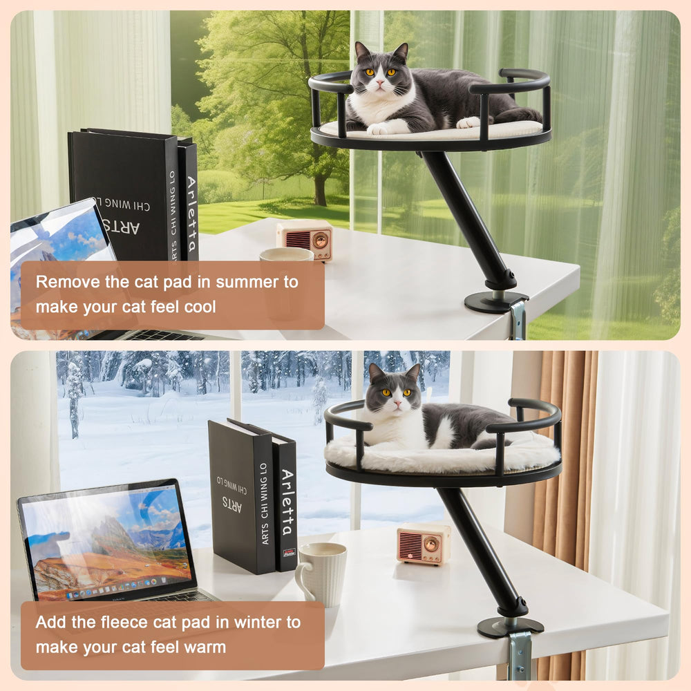 IFNOW compact base design saves desk space on small desks