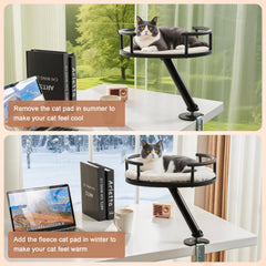 IFNOW compact base design saves desk space on small desks