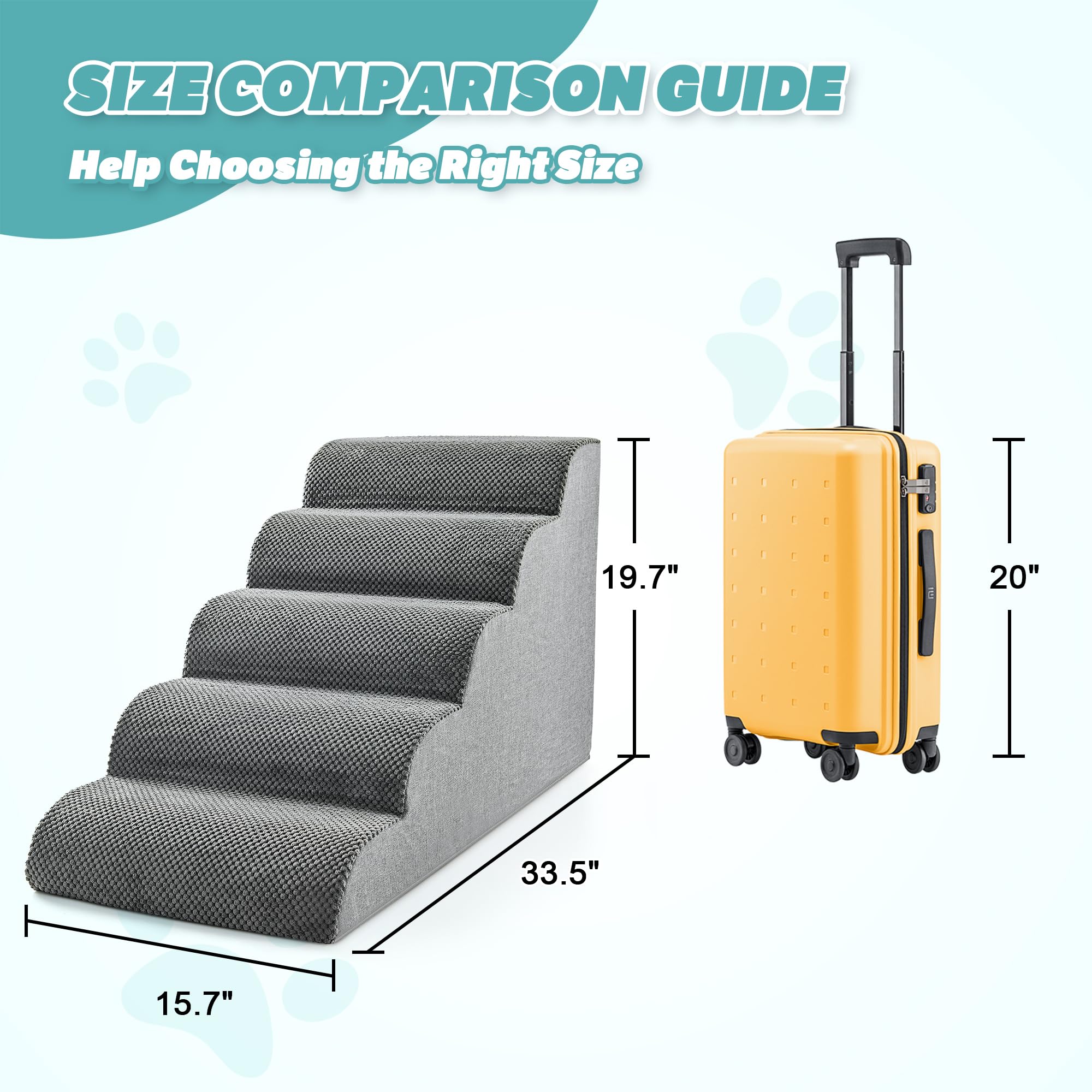IFNOW built-in handle aids moving stairs between rooms