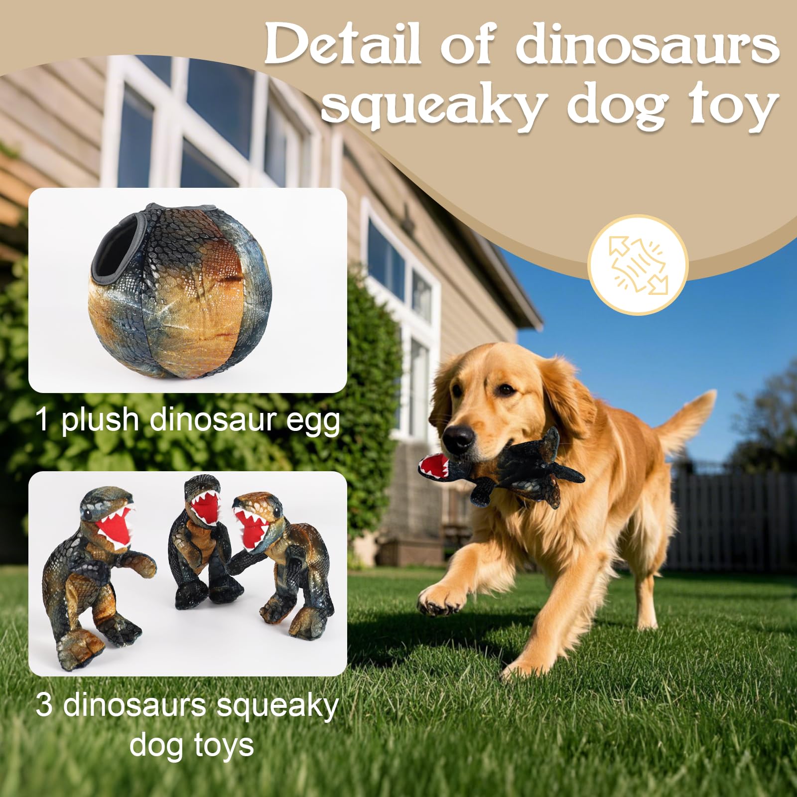 IFoyo Safe Materials Dog Toy uses soft fabrics for safe, gentle play