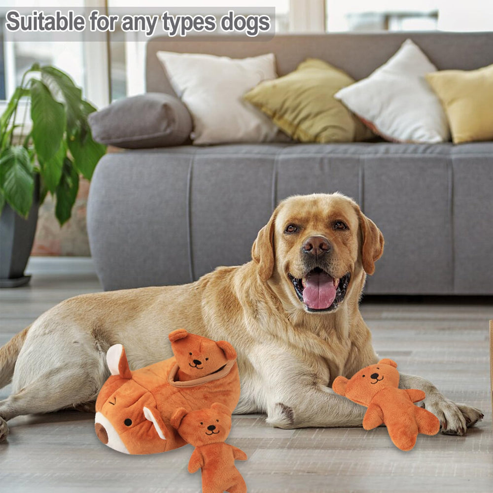 IFOYO strength-training-inspired dog toy featuring bears to channel instinctive hunting behavior.