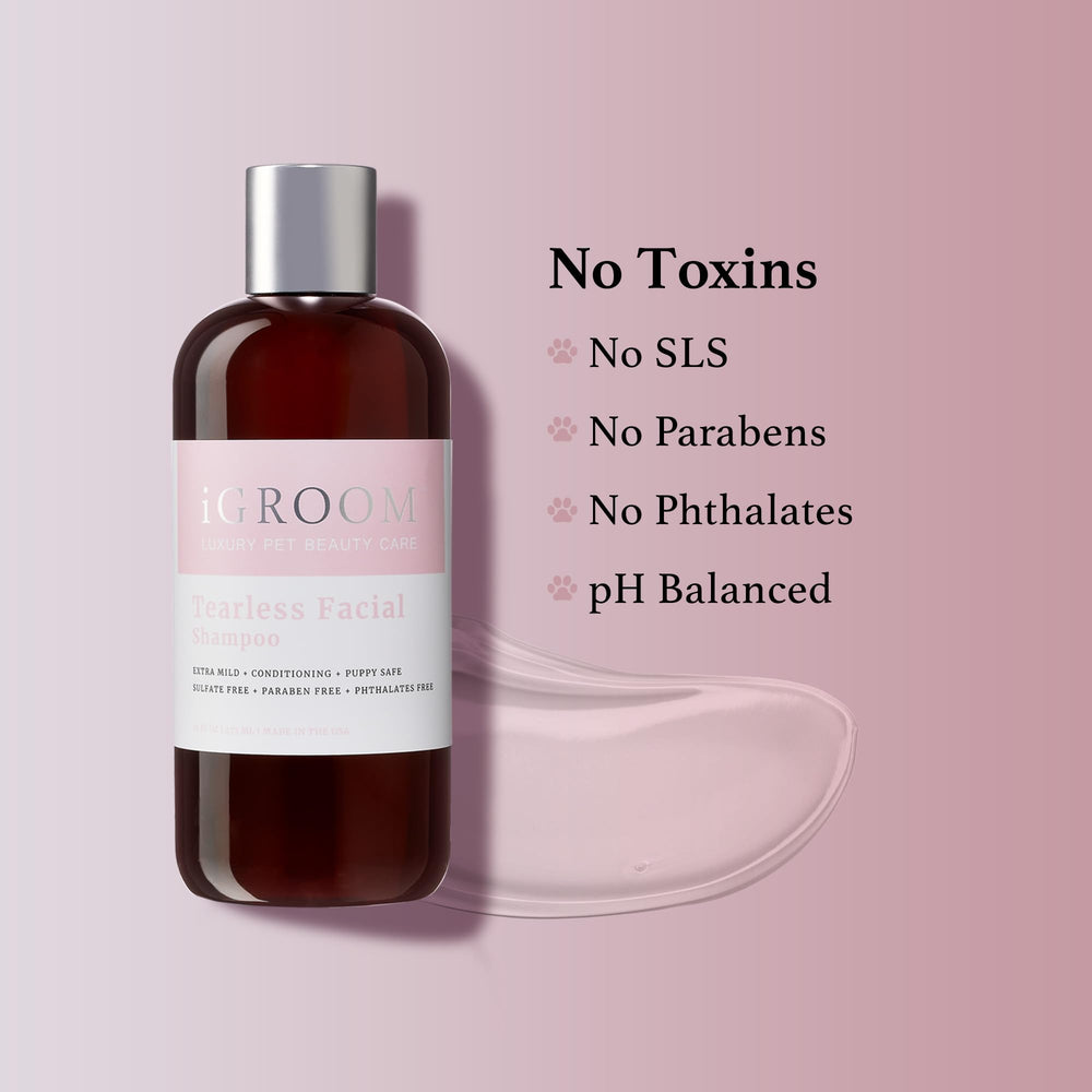 iGroom Bliss perfume provides a light, pleasant aroma during baths