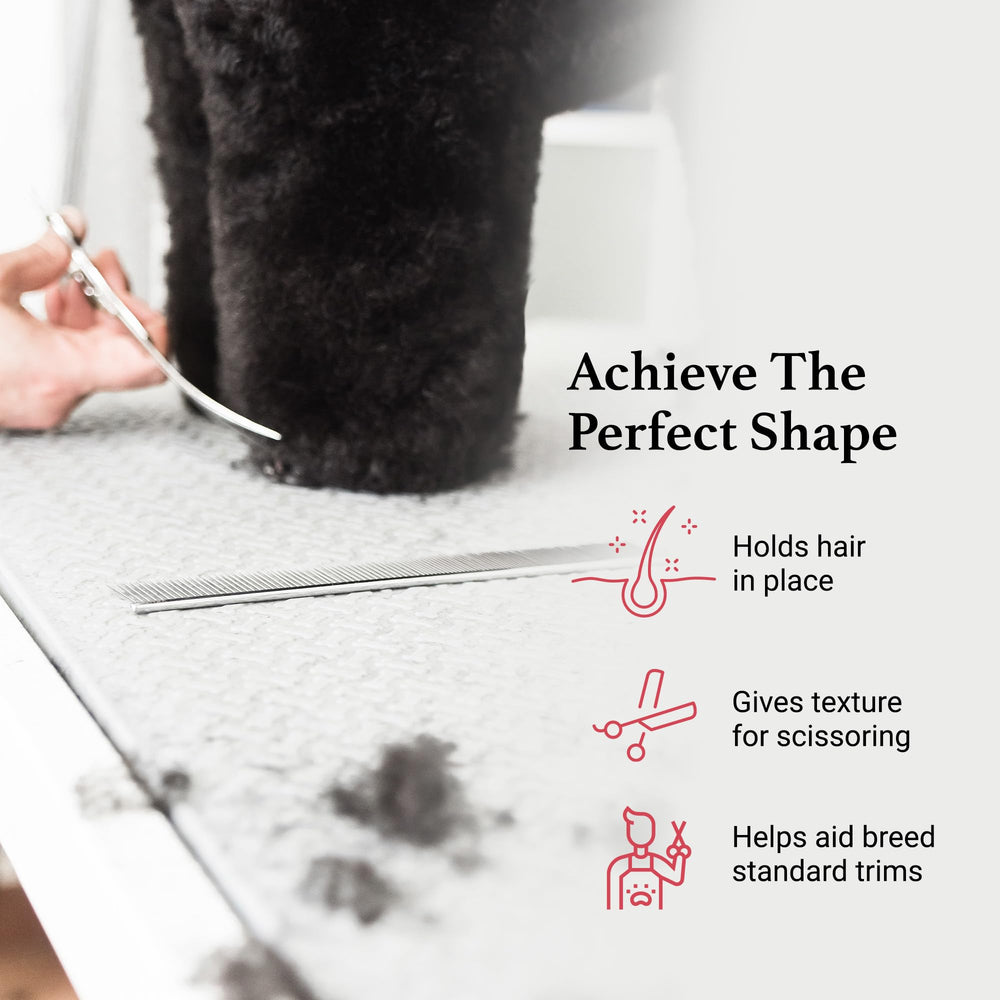 iGroom Magic Boost applied during grooming highlights faster drying in action.