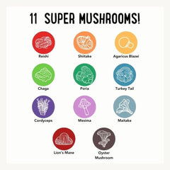 iHeartDogs Hemp Mushroom Chews bottle close-up showing calming formula per chew