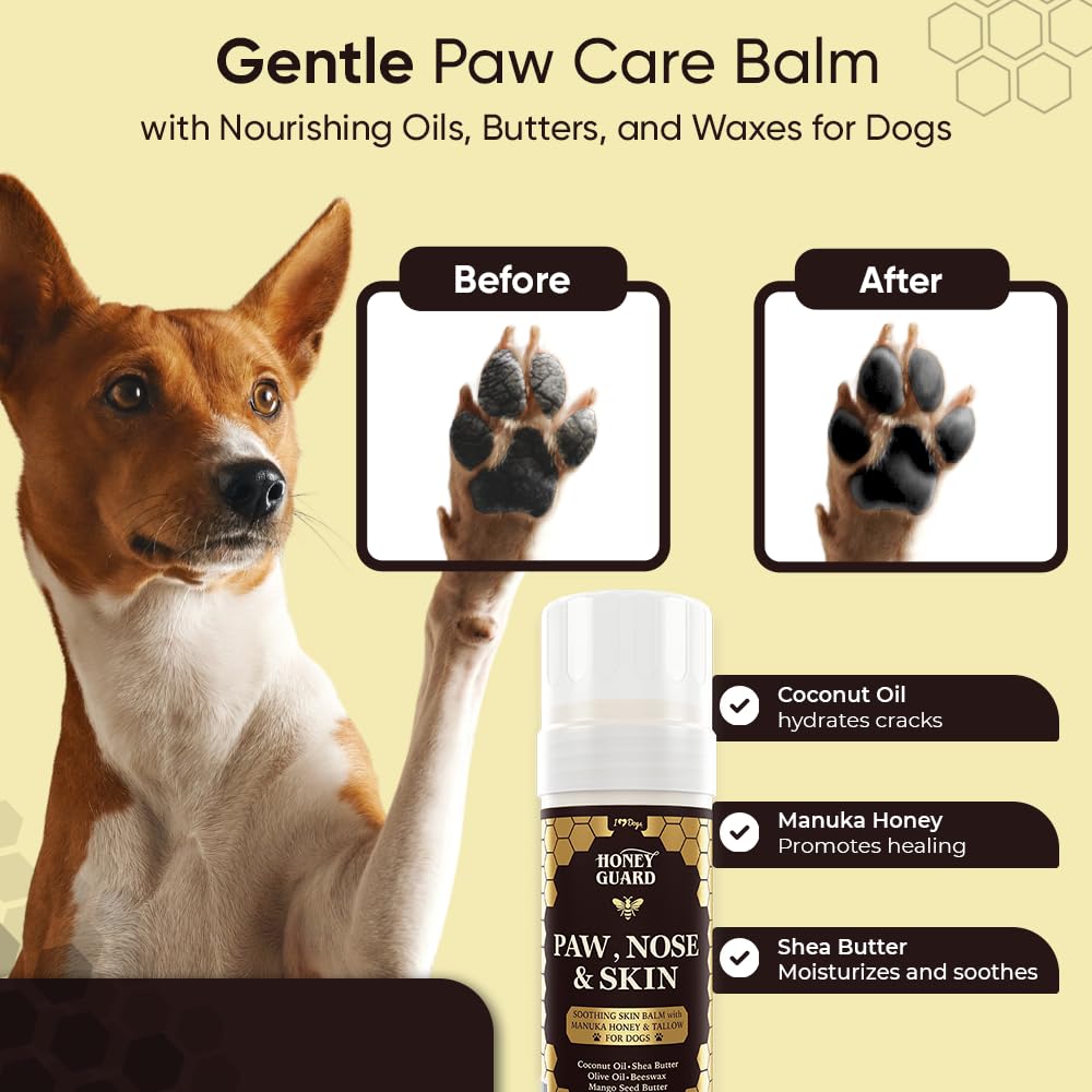 iHeartDogs Honey Guard tallow nourishment for natural skin conditioning