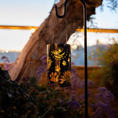 iHeartDogs indoor-outdoor lantern shown for versatile home or patio decor