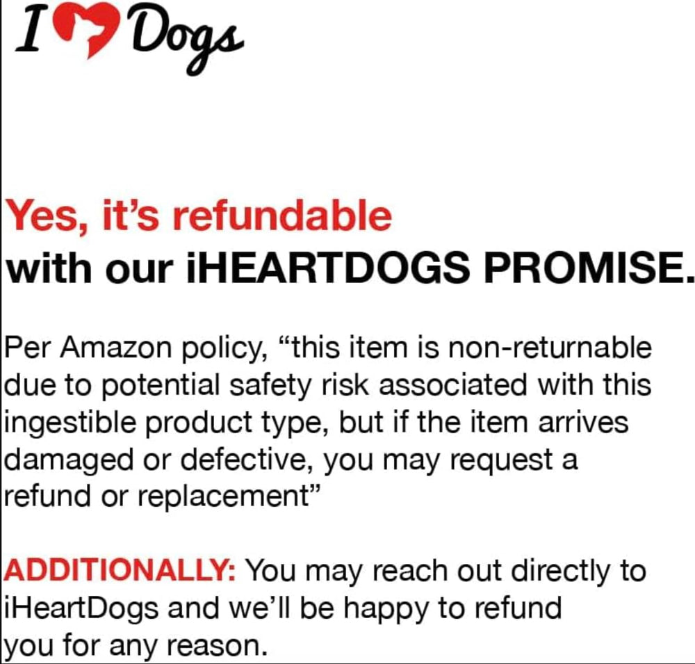 iHeartDogs meal-enhancer-dog-topper on kibble shows easy meal upgrade.