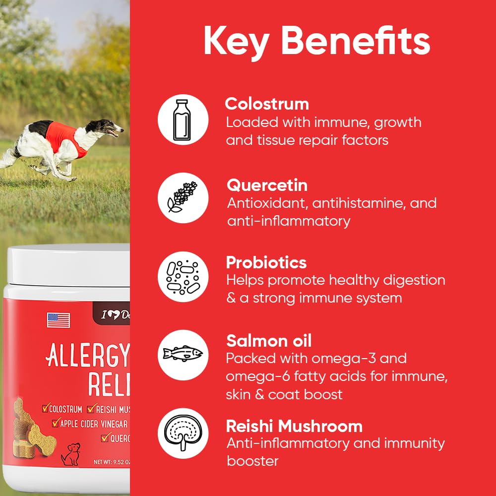 iHeartDogs quercetin-dog-supplement capsule close-up highlights potential itch relief and calmer skin.