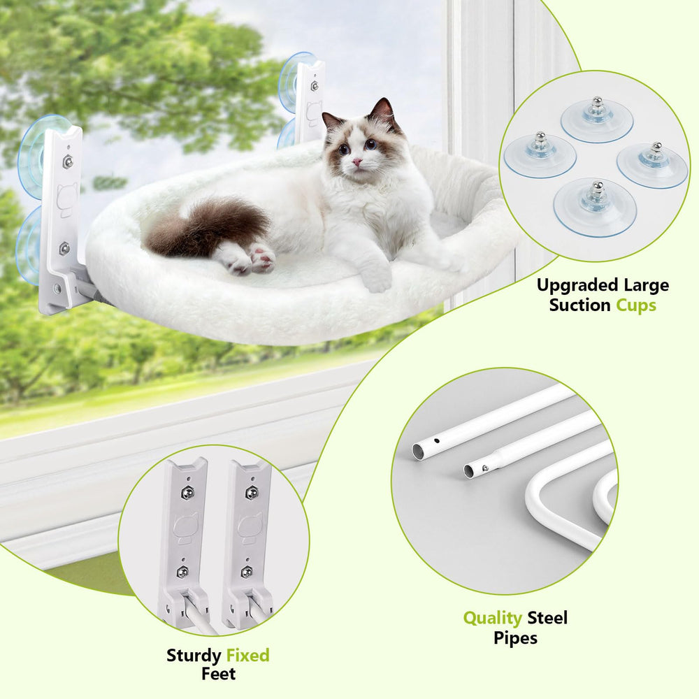 IHMIHM cat window bed backside mesh highlights breathable summer design