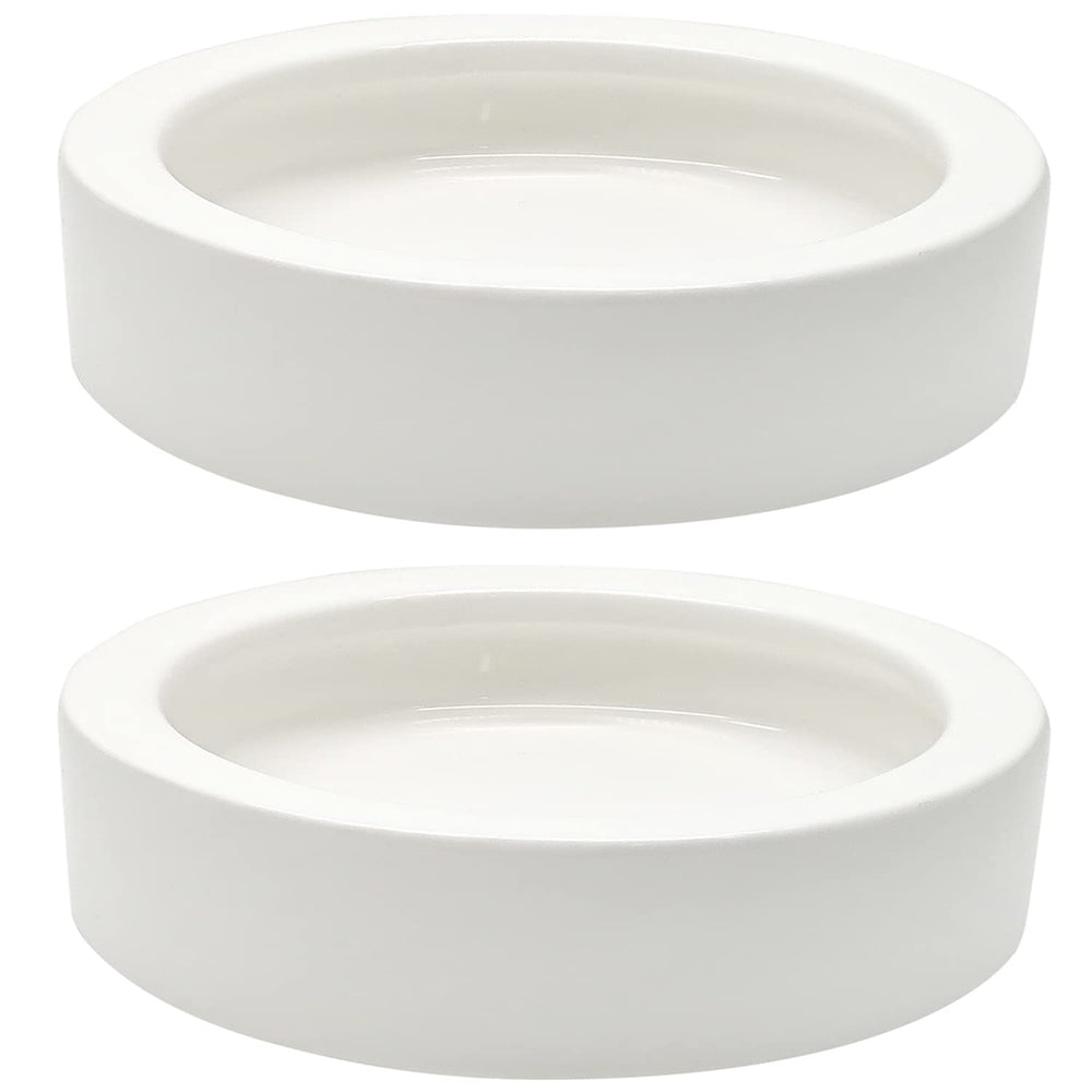 iHomeSet reptile food bowl anti-escape ceramic design keeps meals secure during feeding.