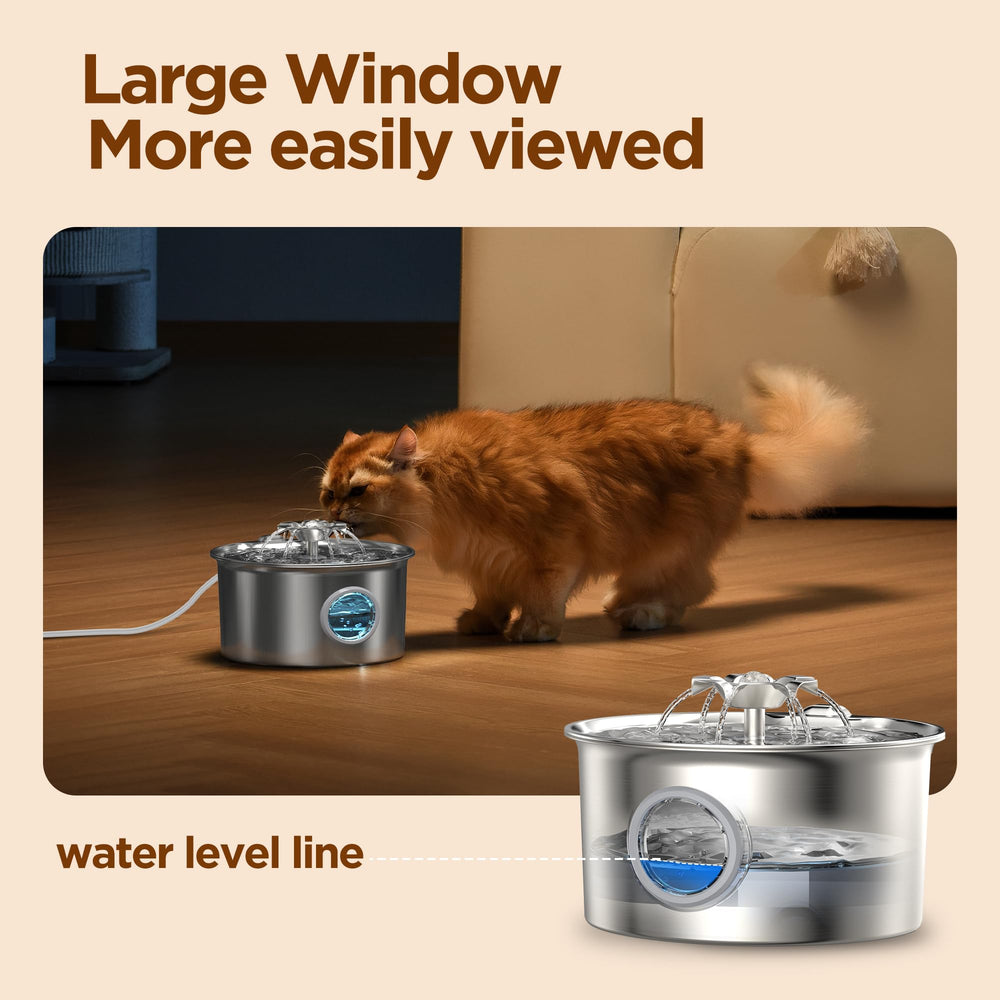 IHOUONE LED water level window helps monitor hydration at a glance