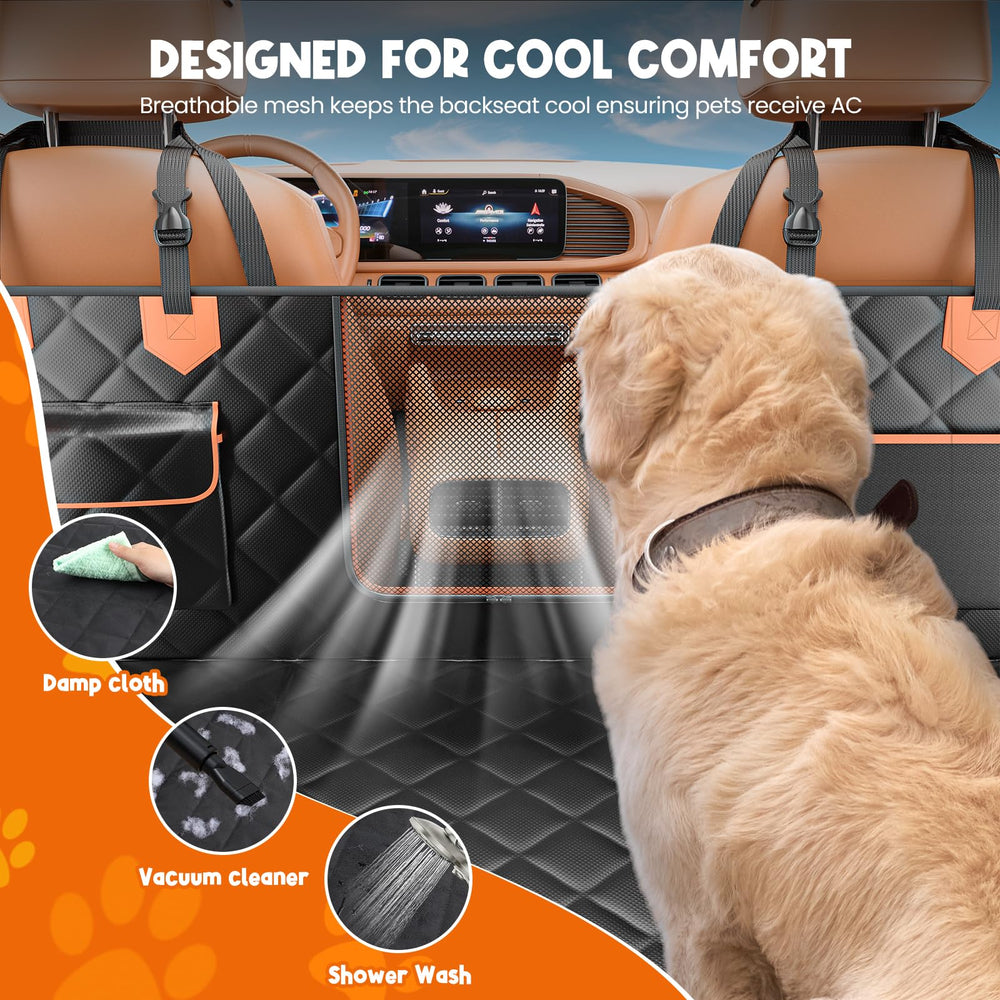 IJVAE truck back seat extender easy install and compact storage for trips.