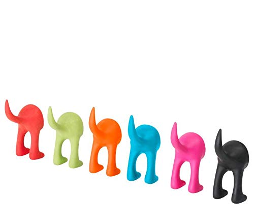 IKEA BÄSTIS mounted hook by entryway keeps collars and leashes within easy reach.