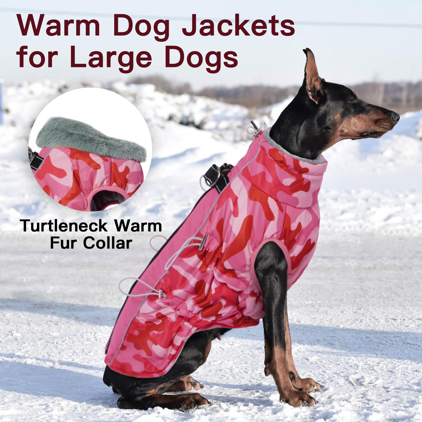 IKIPUKO thick fleece lining delivers cozy warmth on chilly trails