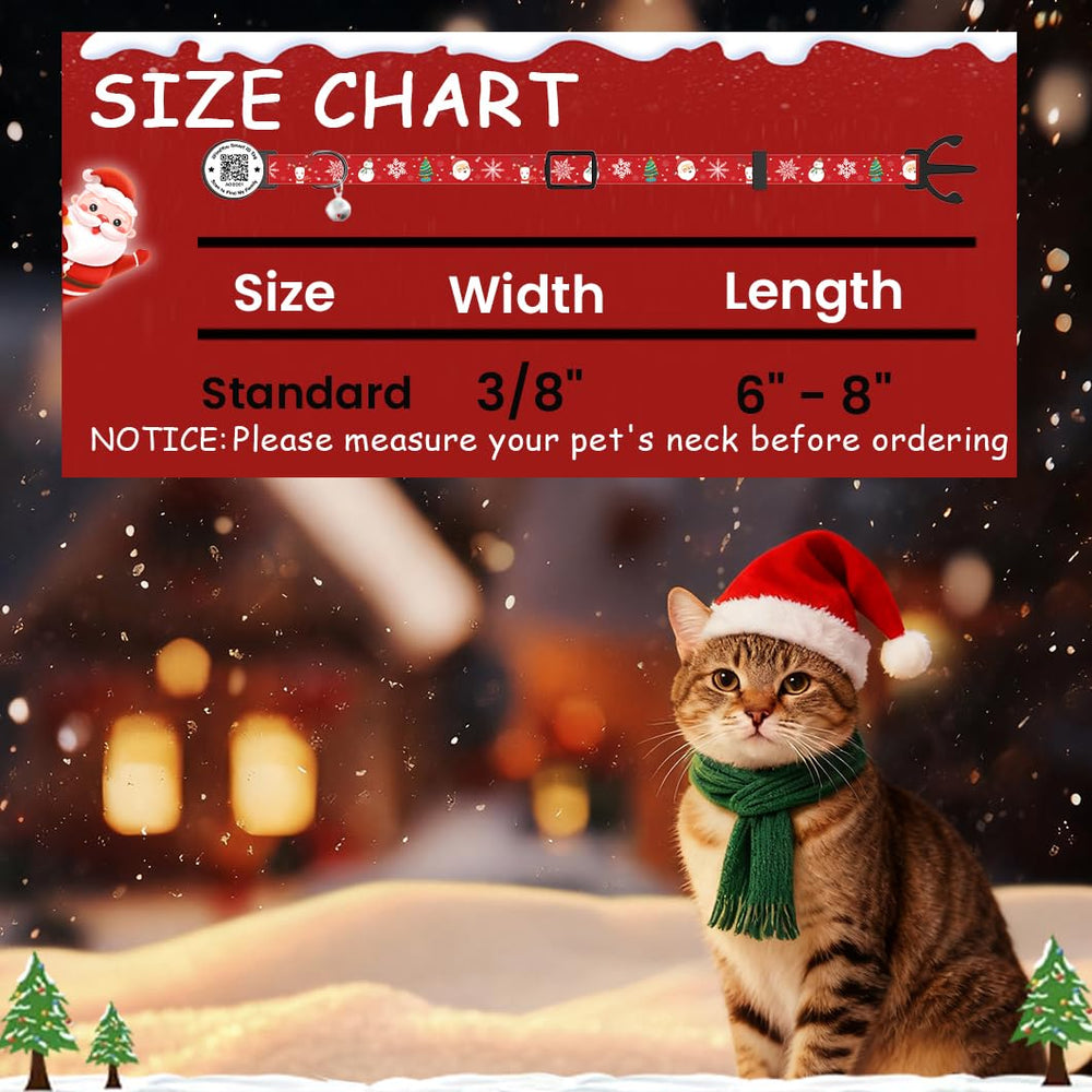 ilFindYou adjustable cat collar fits kittens to small cats with breathable nylon.