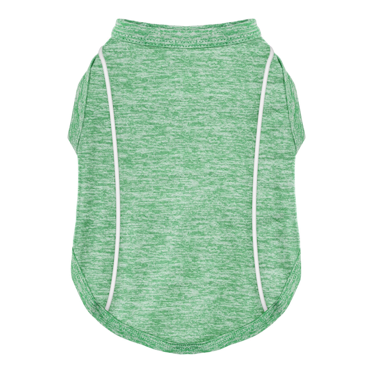 Paiaite Reflective Dog Shirt & Tank Top — Breathable, Quick-Dry, Sun-Protected Outdoor Wear (Green 3XL)