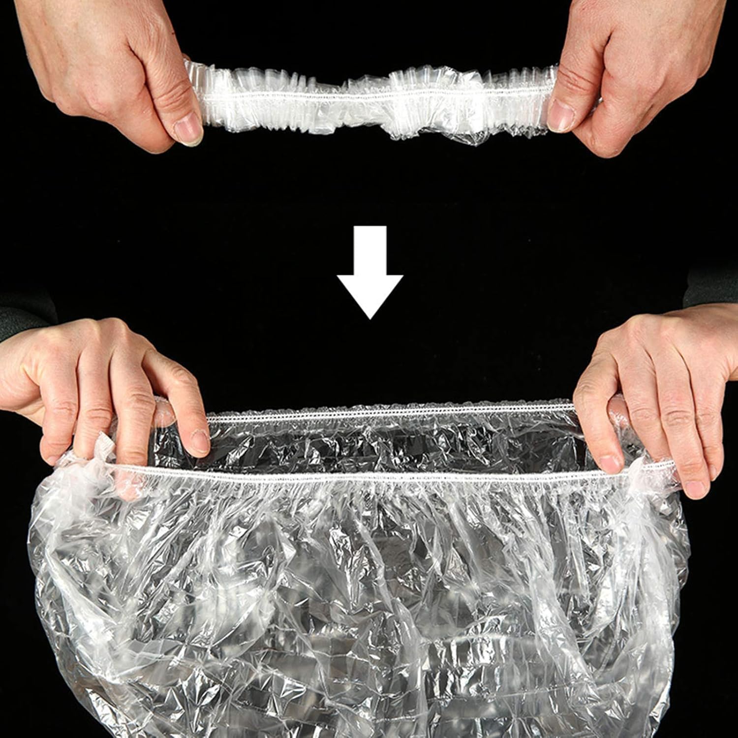 50 Pcs Disposable Rabbit Cage Liner Plastic Toilet Film Leak-Proof for Small Animals Bunny Guinea Pig Bird Cage Liners Litter Box Crate Tray Drawer Quick Cleanup Essentials Indoor (Medium)