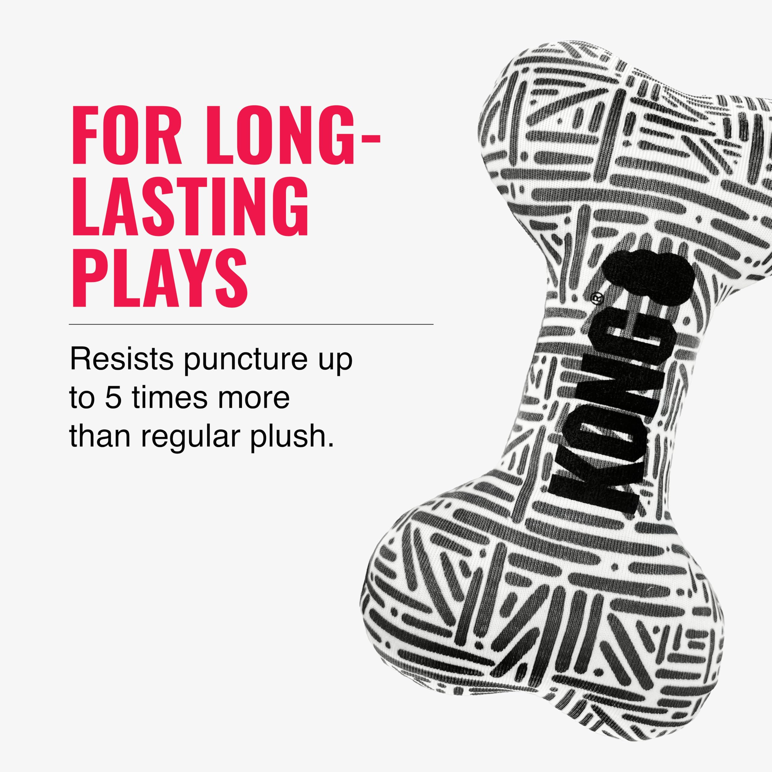 KONG Maxx Bone Sm/Md — Ultra-Durable Indoor/Outdoor Fetch Toy