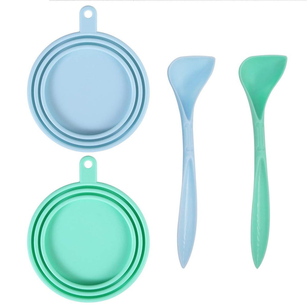 SLSON packaged set includes two lids and two spoons.