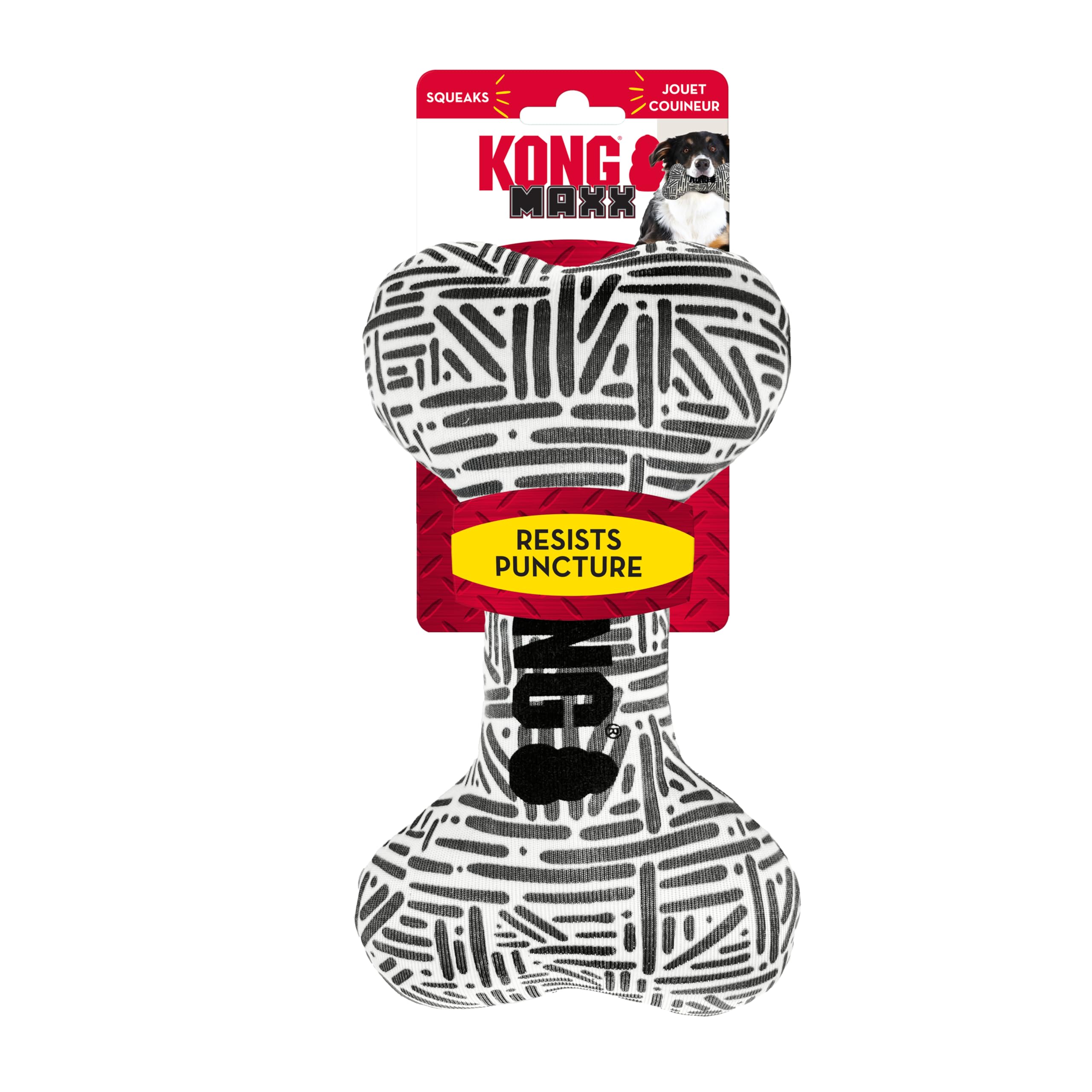 KONG Maxx Bone Sm/Md — Ultra-Durable Indoor/Outdoor Fetch Toy