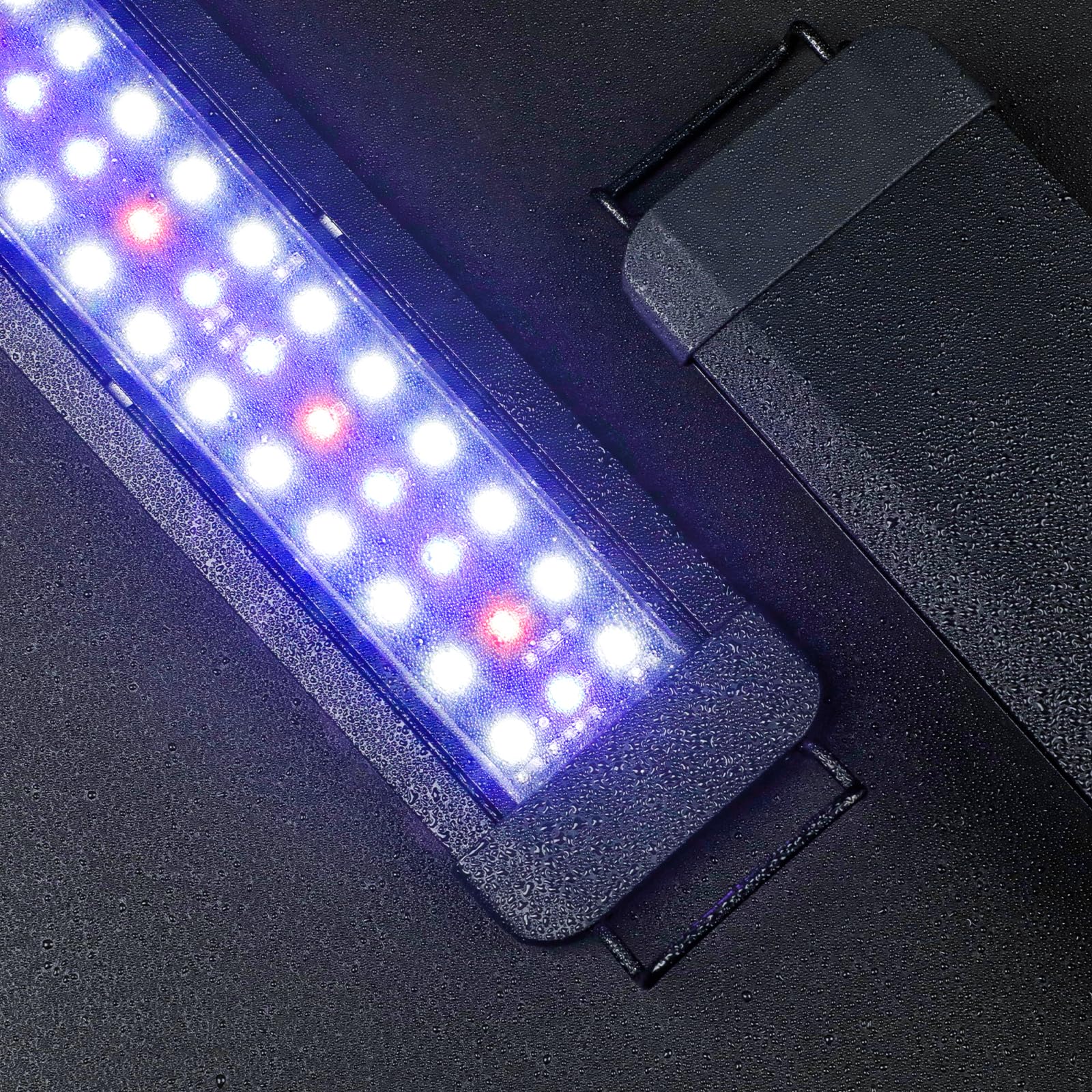 Pawfly 11W Aquarium Light for 12-18 Inch Tanks | Full Spectrum LED with Day/Night Modes