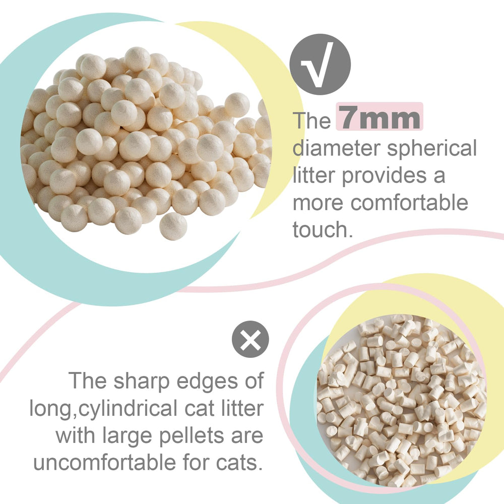 IMMHABI 9 lbs refill pouch for easy storage and refilling.