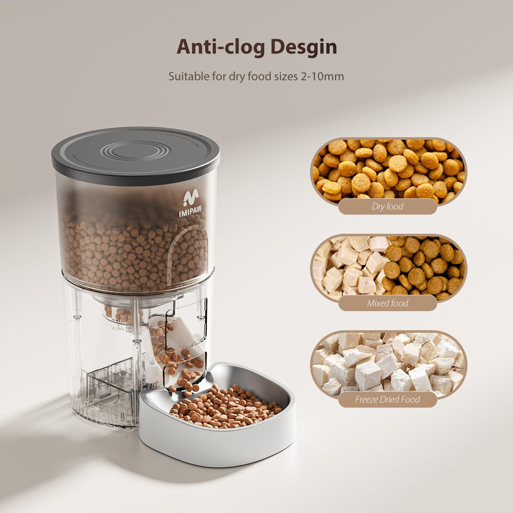 IMIPAW automatic cat feeder desiccant bag helps keep food fresh