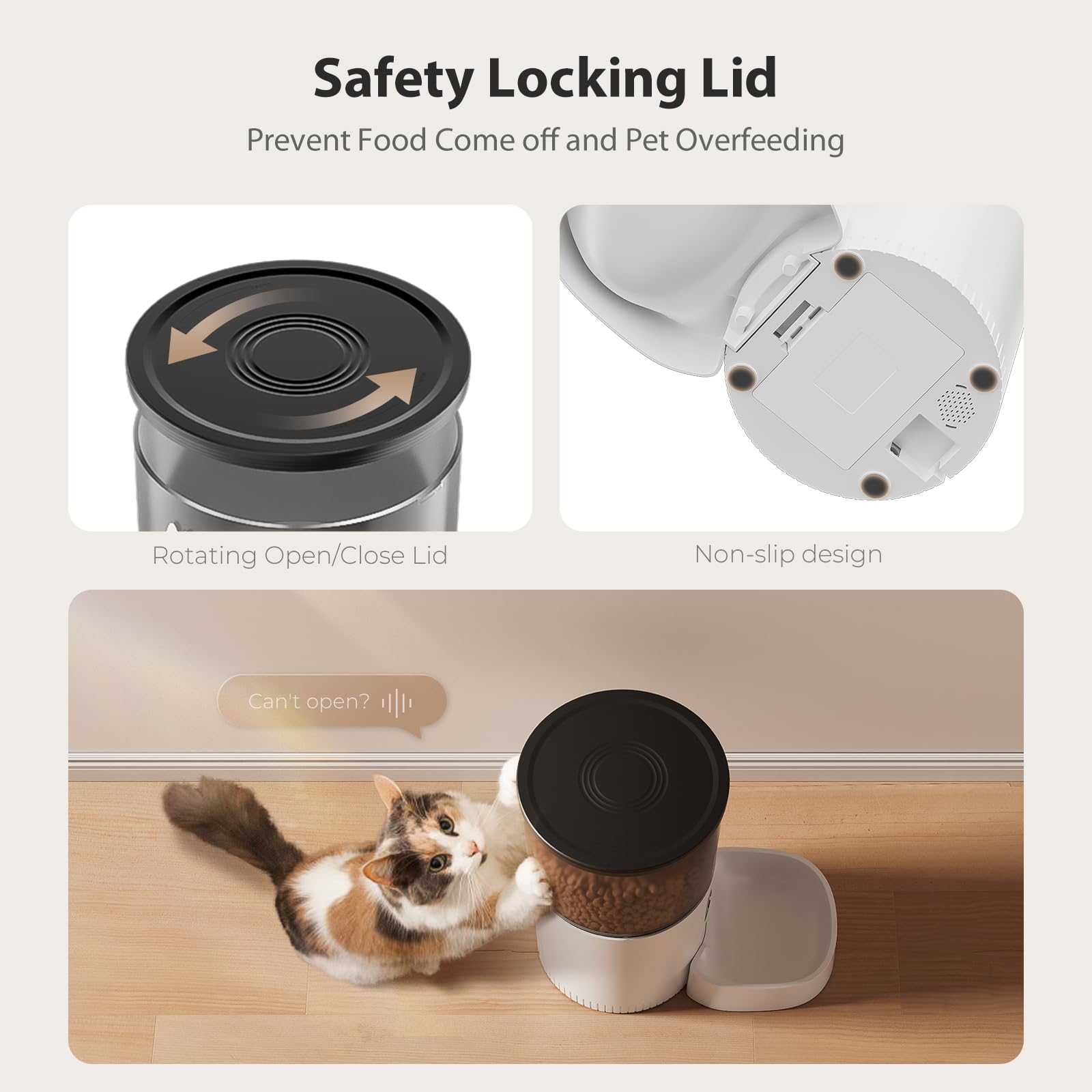 IMIPAW detachable components for quick cleaning and maintenance