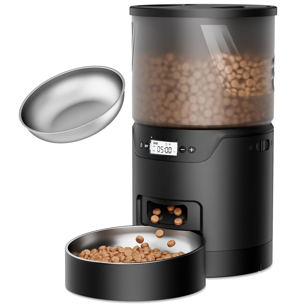 IMIPAW PET automatic cat feeder front view for reliable timed meals at home