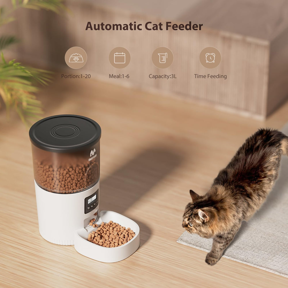 IMIPAW removable food tray for easy cleaning after meals
