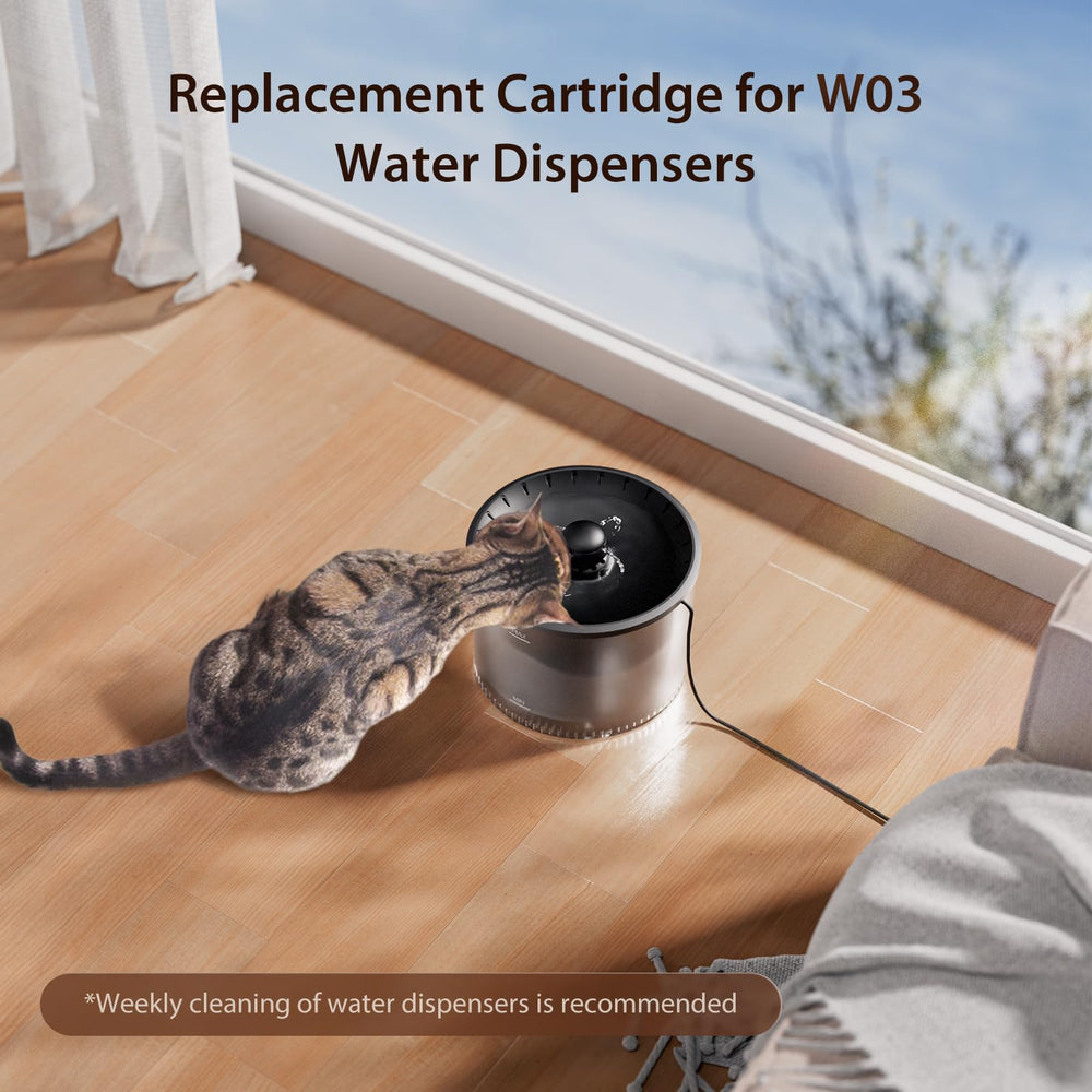 IMIPAW W03 filtered water result suggests tastier hydration for cats.