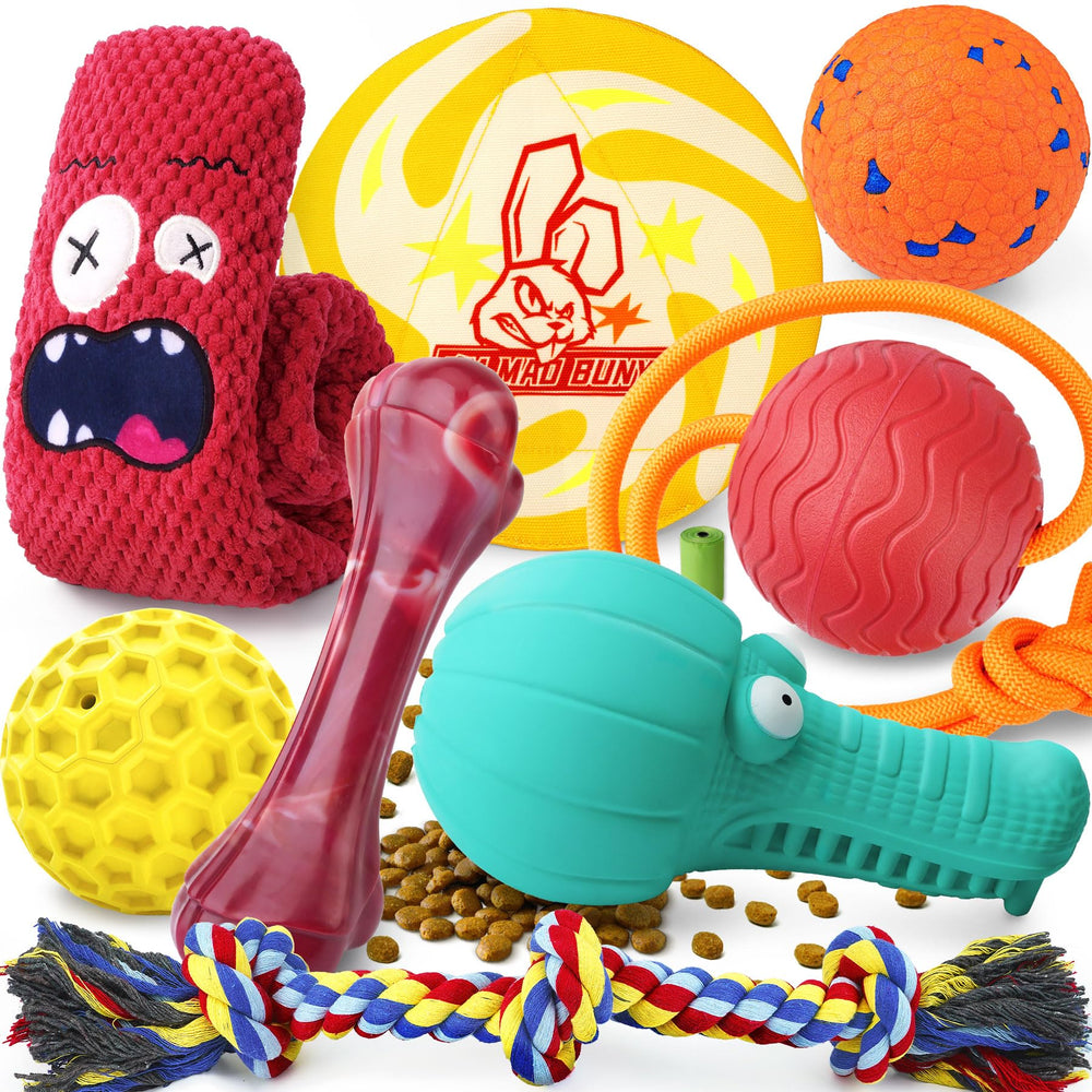 IMMADBUNY crocodile toy for aggressive chewers supports long lasting chewing and engagement