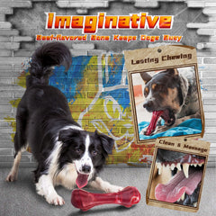 IMMADBUNY Mad Bunny tug-toy supports healthy tug-of-war play and bonding.