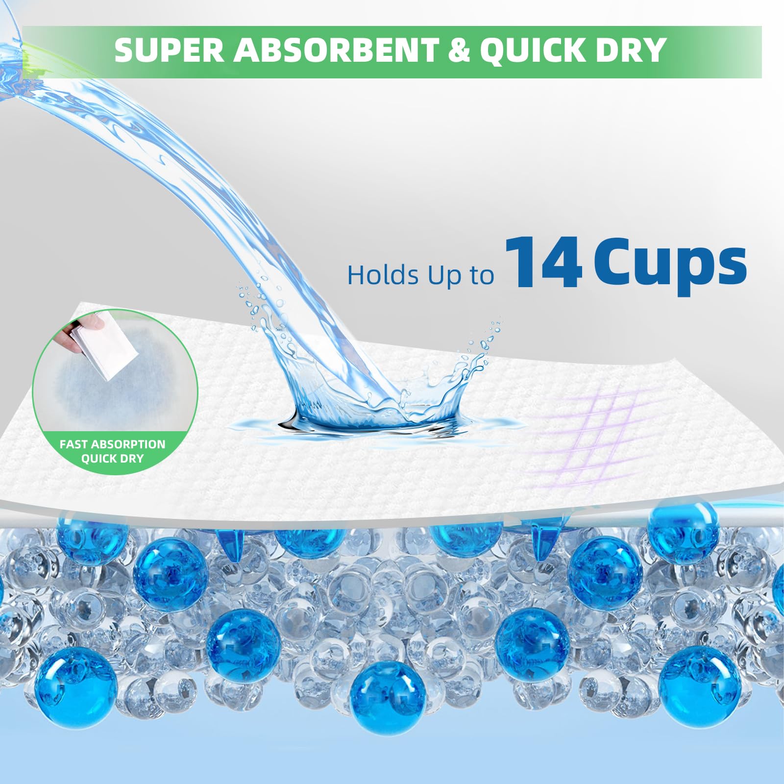 IMMCUTE leak-proof bottom keeps litter box dry and spill-free