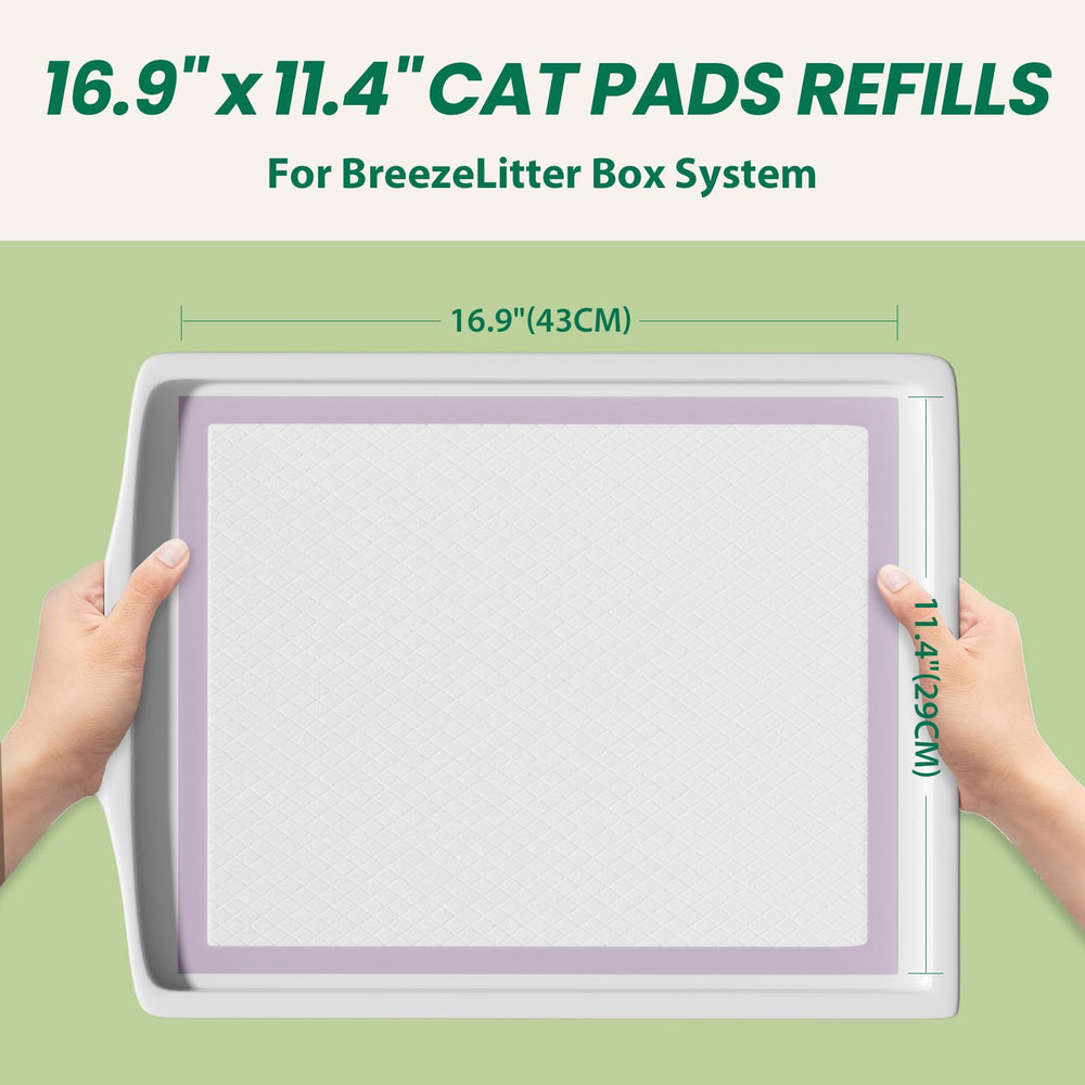 IMMCUTE multi-cat pad absorption close-up highlighting 2L capacity.