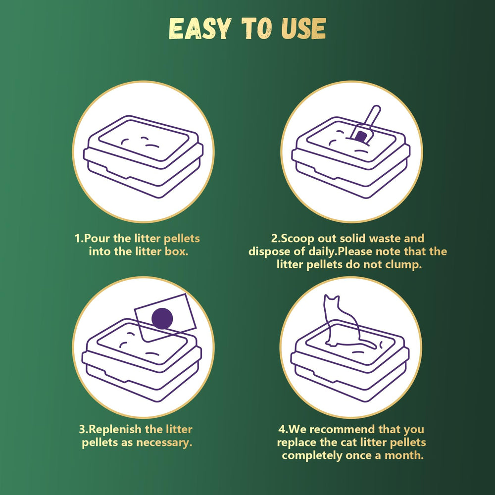 IMMCUTE non-clumping design enabling easy cleanup and quick tidying