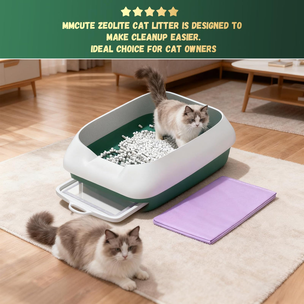 IMMCUTE unscented packaging emphasizes natural mineral-based litter