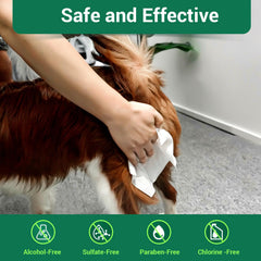 IMMCUTE wipe close-up highlights thick, durable texture for gentle cleaning.