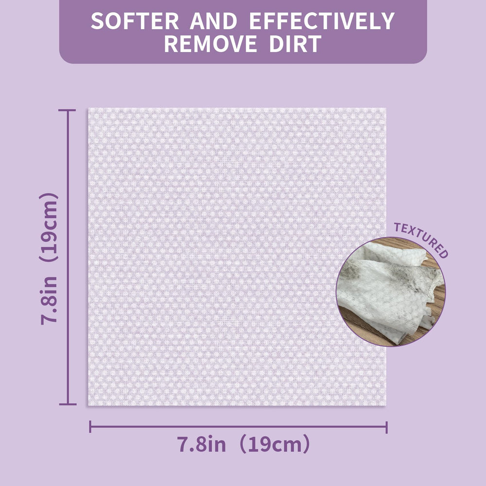 IMMHABI lavender wipes for face and body cleaning.