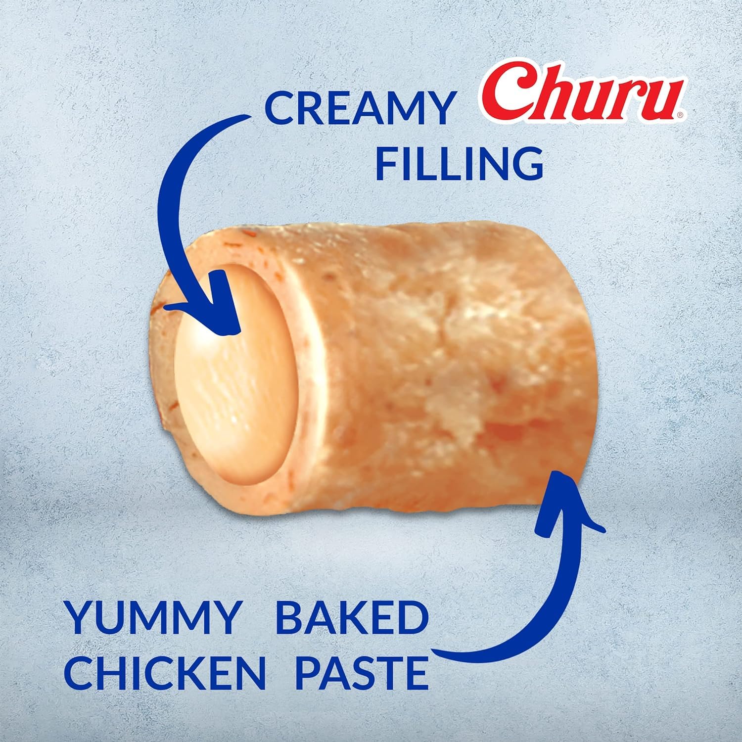 INABA Churu Bites moist center showing 72 percent moisture for hydration